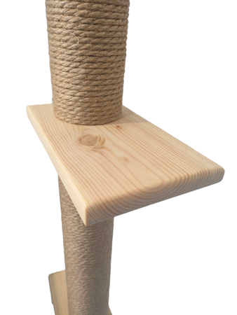 Drapak ścienny dla kota 2 słupki