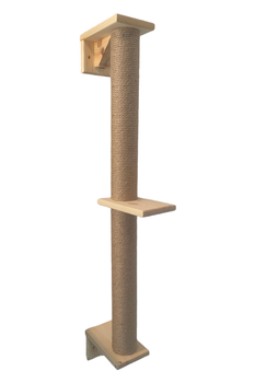 Drapak ścienny dla kota słupki 2x80cm