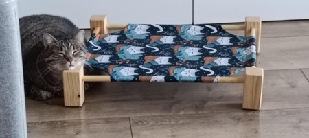 Legowisko pupiLove dla kota i małego psa