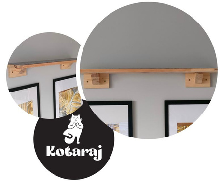 Półka dł.80 cm dla kota