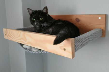 Legowisko ścienne dla kota