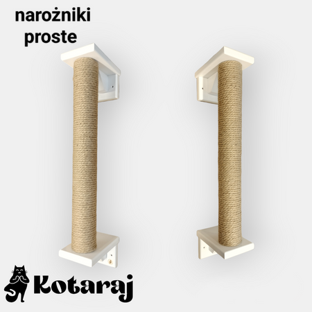 Drapak ścienny dla kota 1 słupek 80cm