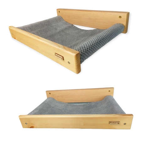 Legowisko, schodki, drapak dla kota - zestaw