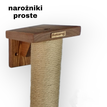 Drapak ścienny dla kota 1 słupek 80cm