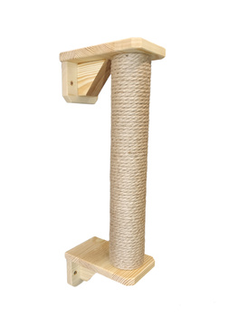 Drapak ścienny dla kota 1 słupek 80cm